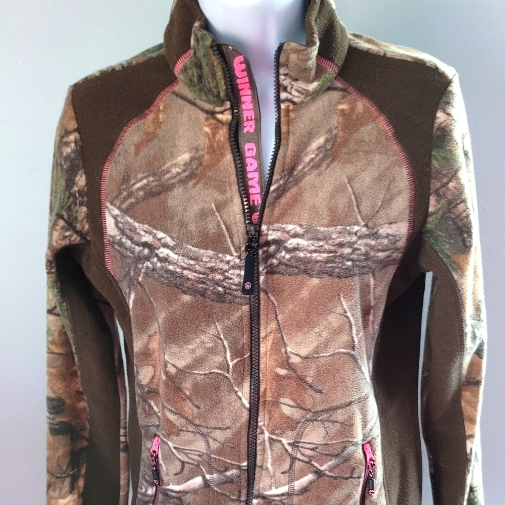 Camouflage Game Winner Fleece Jacket
